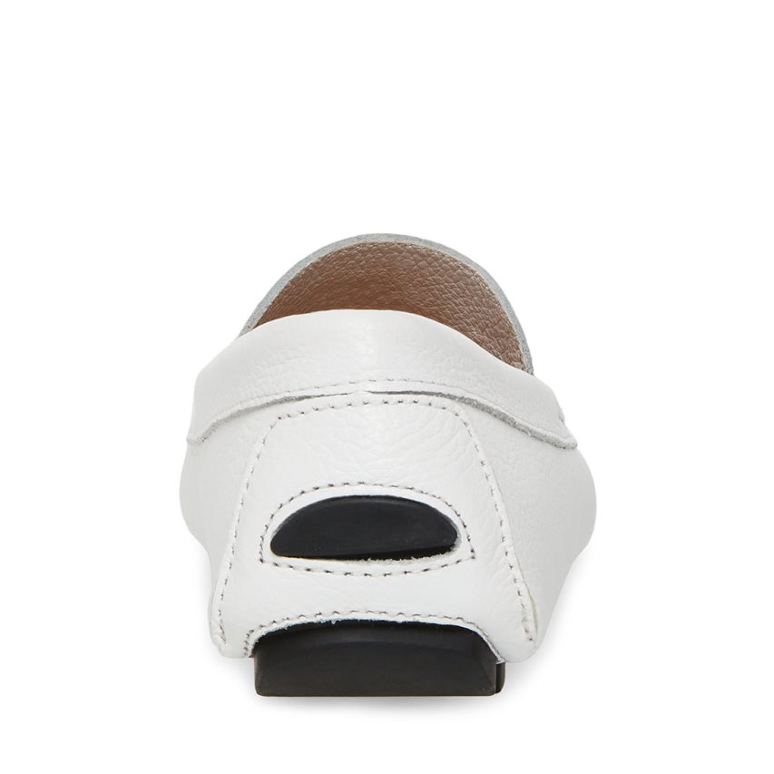 Loafers Steve Madden Bergamo Cuero Hombre Blancas | ES CQ04S3